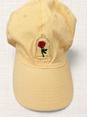 🌹 Disneyland Paris Beauty and the Beast Enchanted Rose Adjustable Hat 🏰